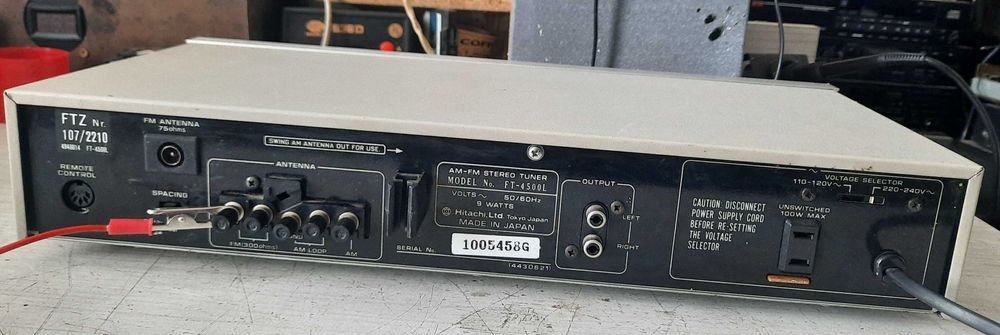 Продавам ретро тунер Hitachi ft-4500L