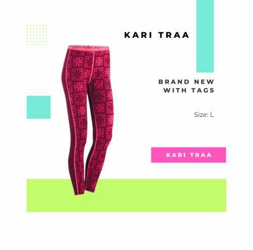 Клин, термо бельо Kari Traa XL