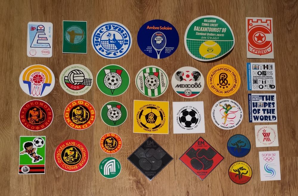 Стикери: Напитки, Спорт, Туризъм, Техника, Дру