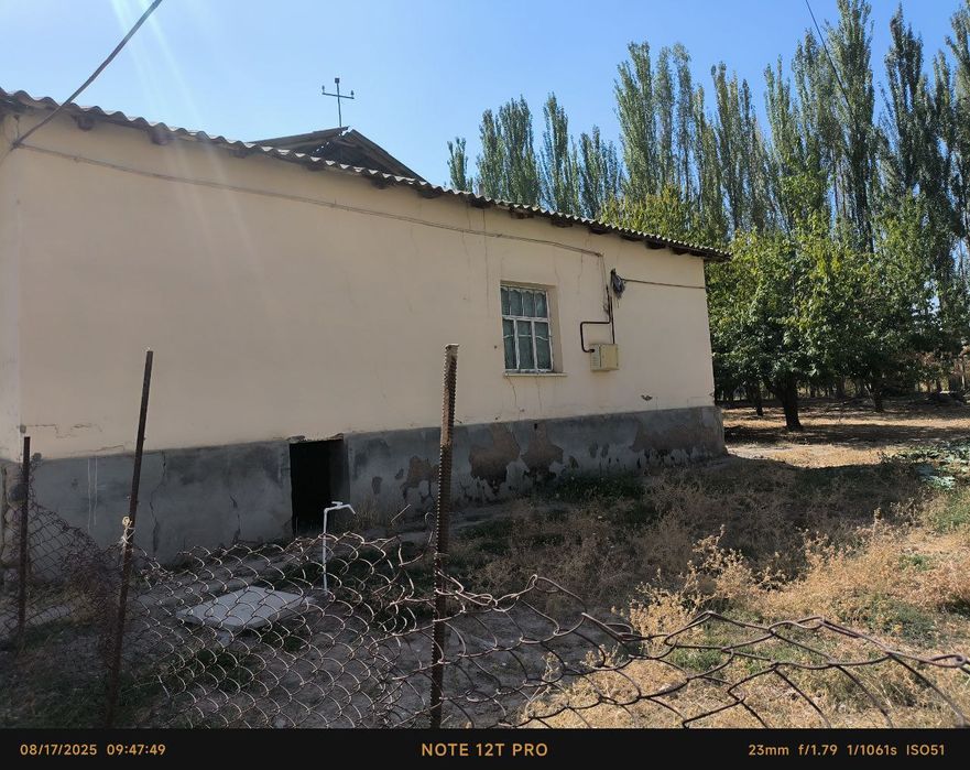 Maydoni:15 sotix Er uchaska