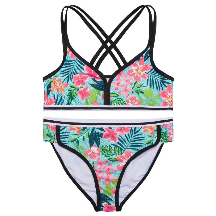 NOU! Costum de baie fetite Billabong, Jantzen, Pink Platinum