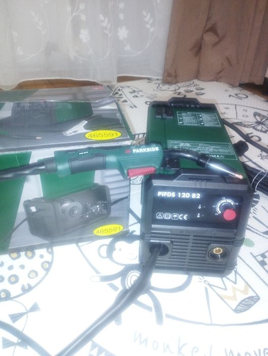 Aparat de sudura mig Parkside invertor flux