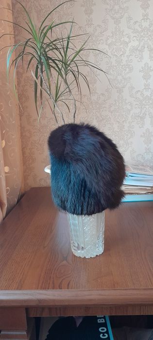 Красивая шапка тёплая