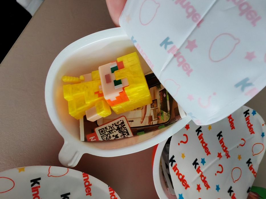 Киндер джой игрушки майкрафт