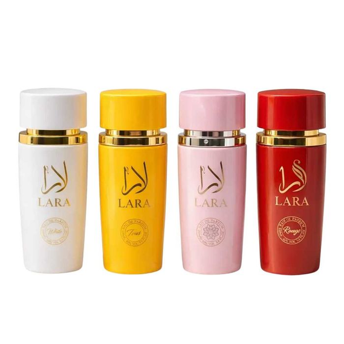 Lara white + Pink + Rouge + Tous