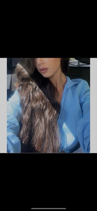 Индийска чуплива коса (естествен екстеншън)