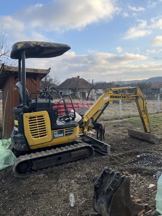 Miniexcavator koamatsu pc 18mr