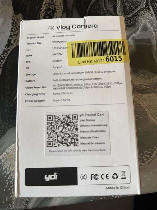 Камера 4К ultra HD