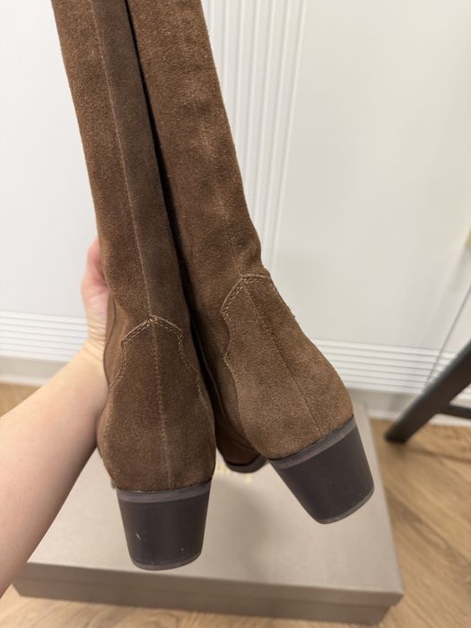 Женские сапоги-казаки