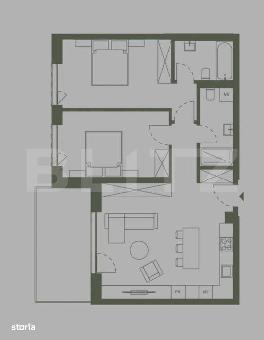 Apartment in Cluj-Napoca - Vedere 2