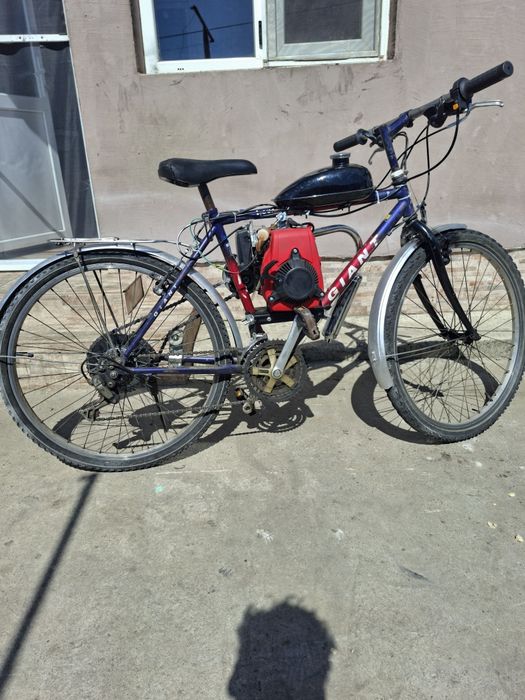 bicicleta cu motor 49cc 4t
