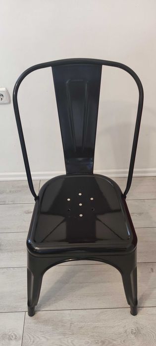 Метален стол жълт и черен