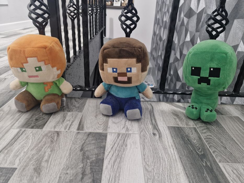 Minecraft jucarii pluș