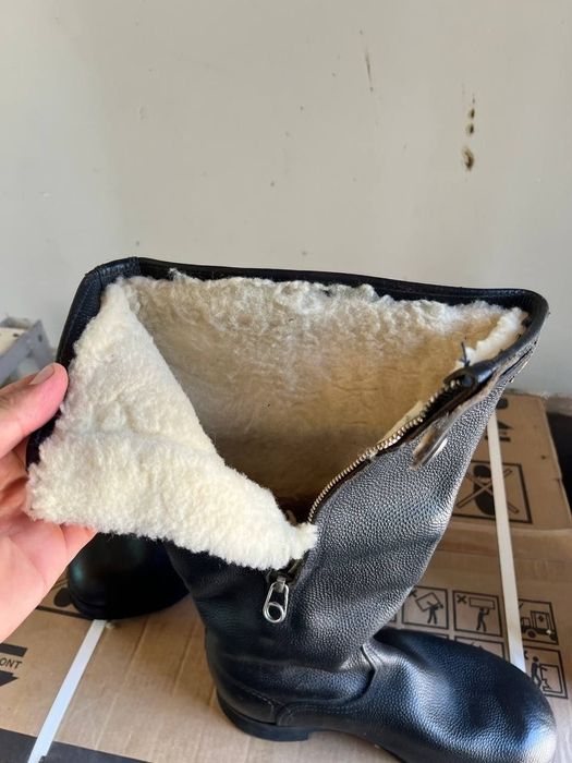 Сапоги меховые лётные