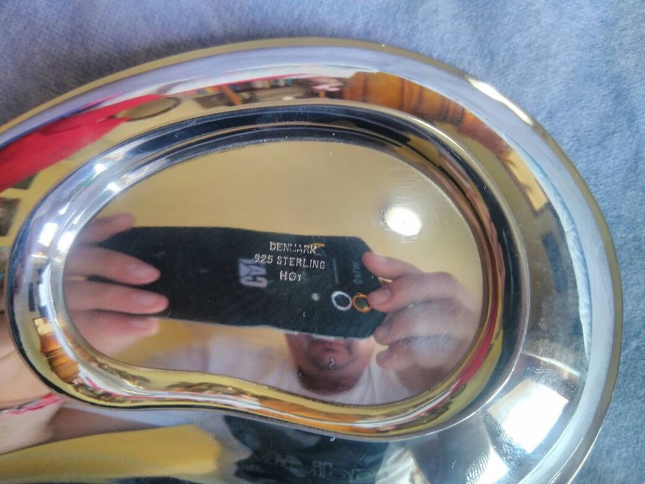 Продавам антикварна сребърна чиния Уникат