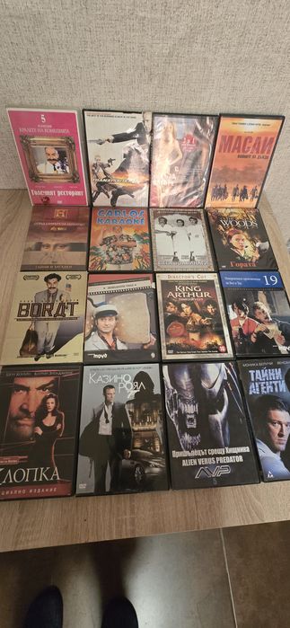 Филми  на DVD 64 бр.