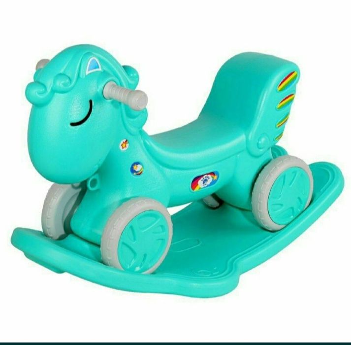 Даставка бесплатная. Лошадка каталка