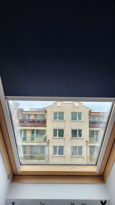 Затъмняваща вътрешна ролетна  щора Velux