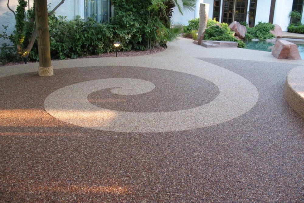 Каменный ковёр , садовые дорожки.