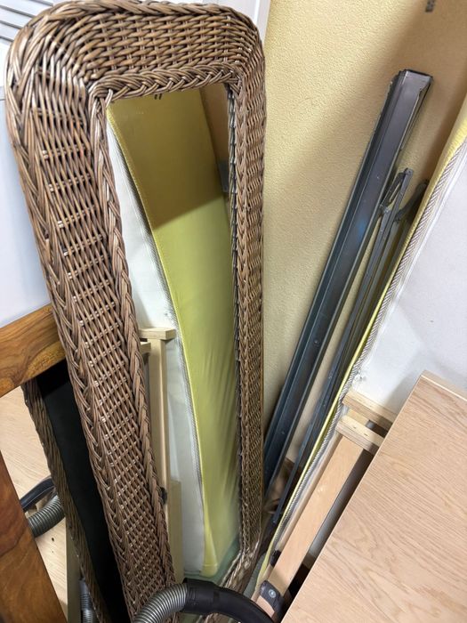 Oglinda rama lemn 100 x 70 sau ratan 135 x 45