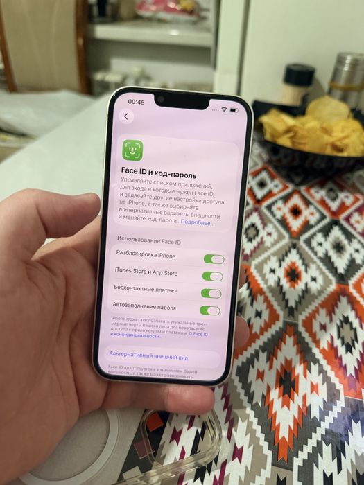 Продам идеальный Iphone(айфон) 13 78% 128gb