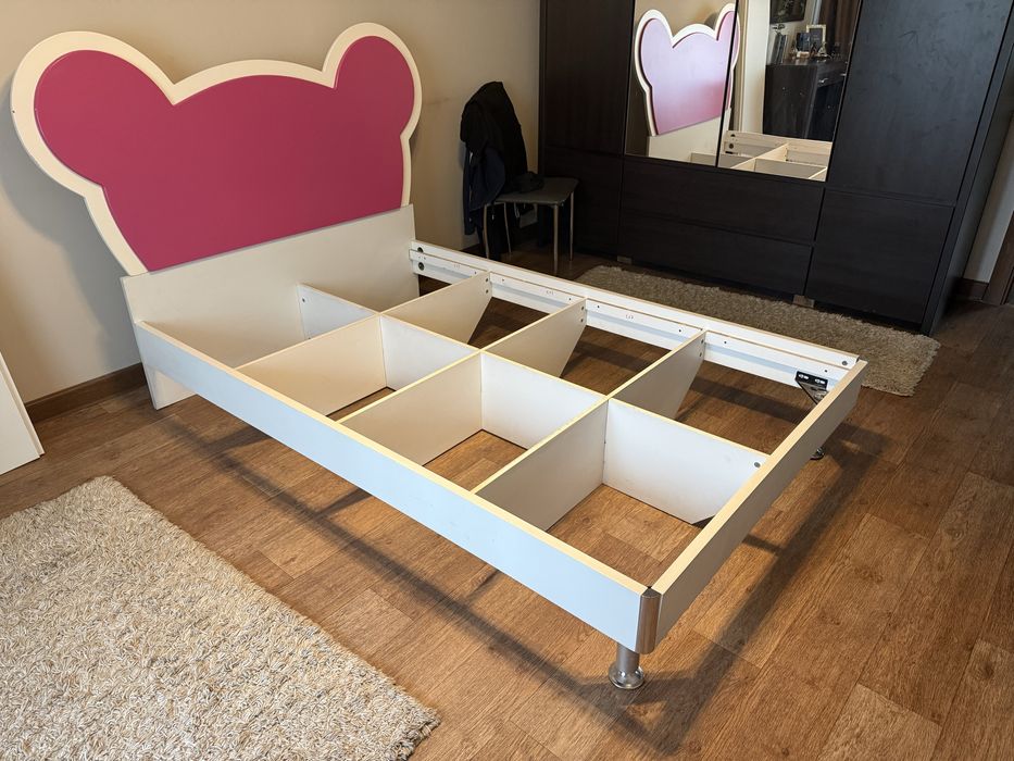 Кровать 120*200 для девочки/подростка