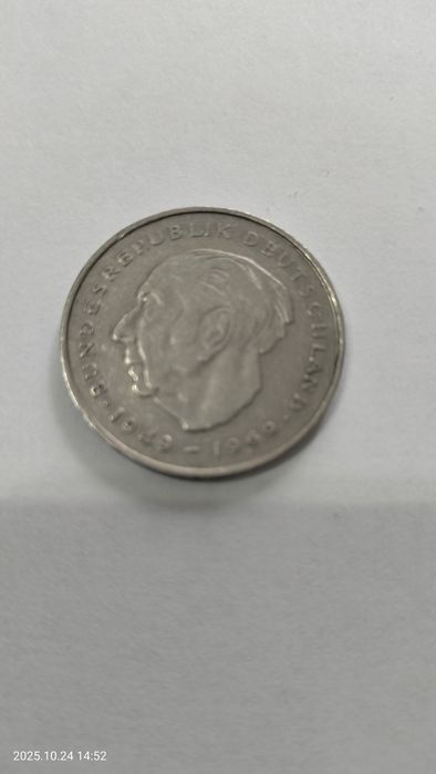 1973 Германия 2 немецкие марки