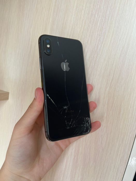 iPhone x 256гб черный