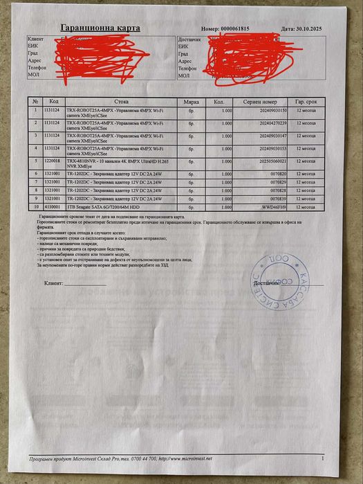 Продавам четири броя камери