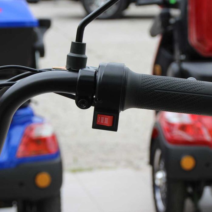 Електрически скутер с педали MaxMotors 500W/48V/15Ah – RED