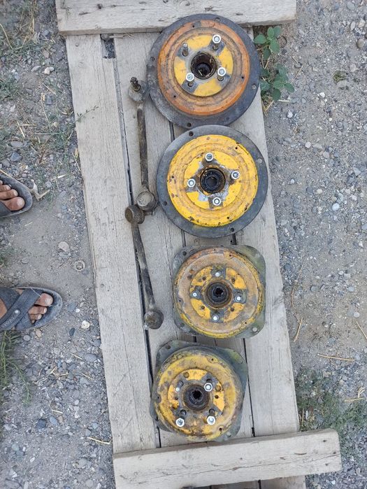 ЗАЗ 968  ступица переход на саккодиска ещё два штук в руловой тяга в к