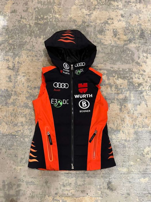 Bogner DSV Audi Wurth дамски яке, елек, пухенка, оверал, сезон 2025/26