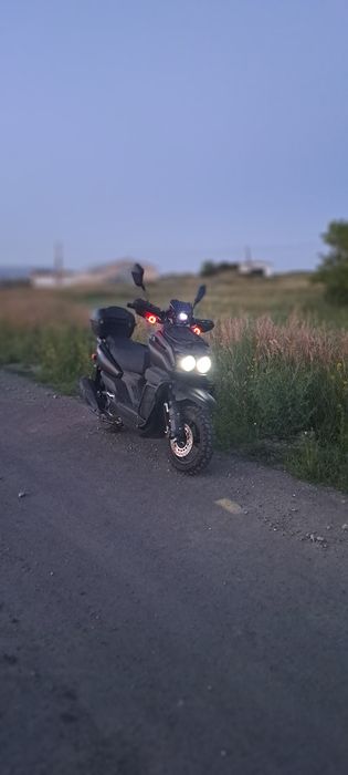 Скутер nomad moto tank