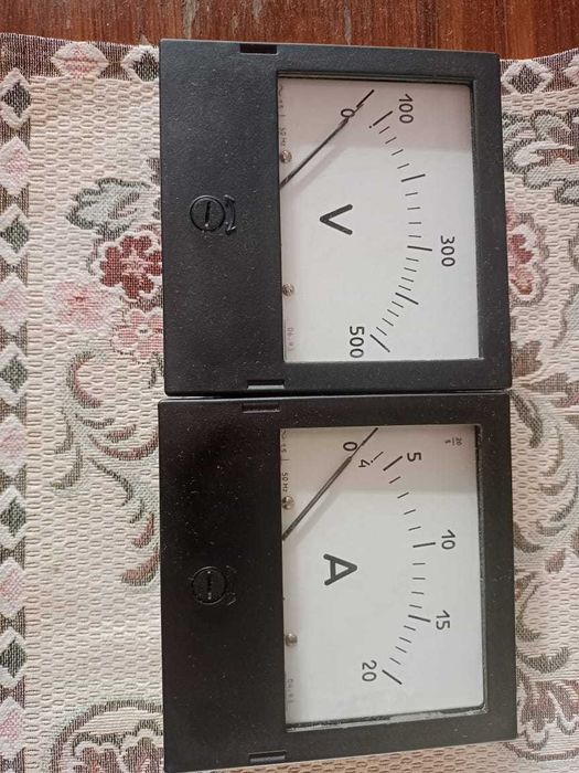 Амперметр и вольтметр