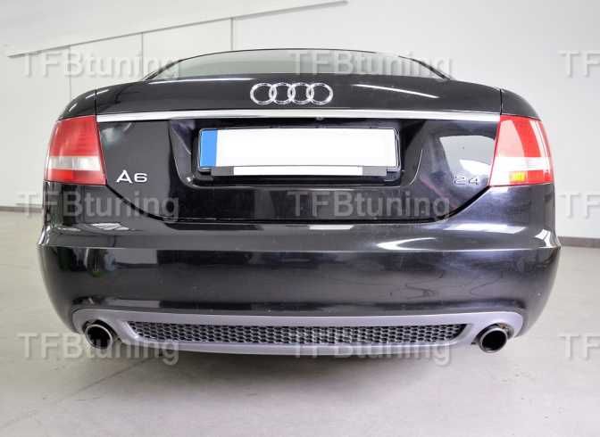 Difuzor bara spate AUDI A6 C6 Sedan 2004-2009 SLINE S LINE S-LINE ver3