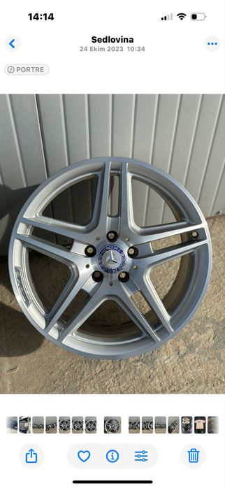 Mercedes AMG R18 W204/W212 Джанти.