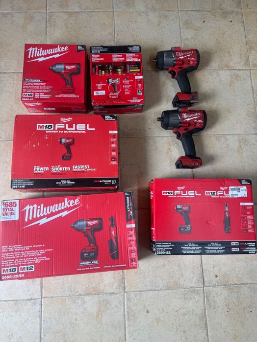 Гайковърт МИЛУОКИ Impact wrench MILWAUKEE 1/2
