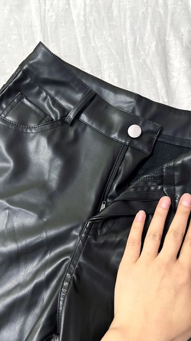 Новые кожаные брюки