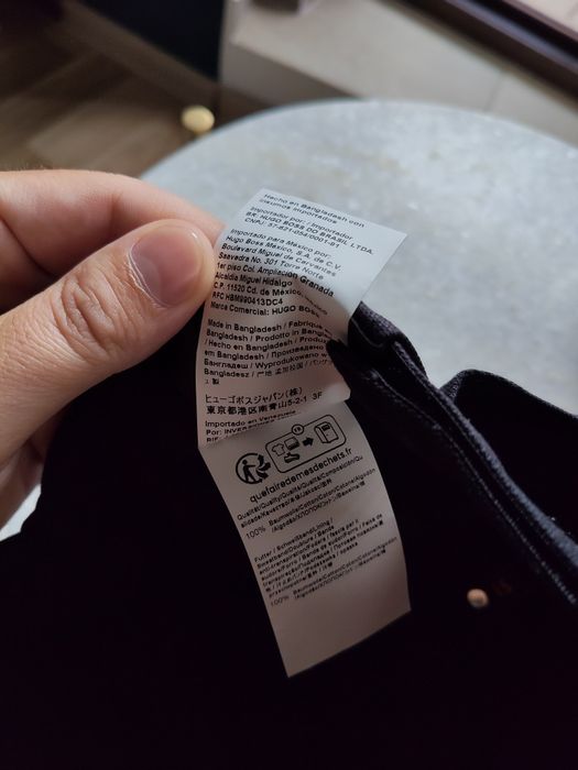 BOSS Fresco șapcă unisex neagra cu logo mic negru mărime OS noua originala