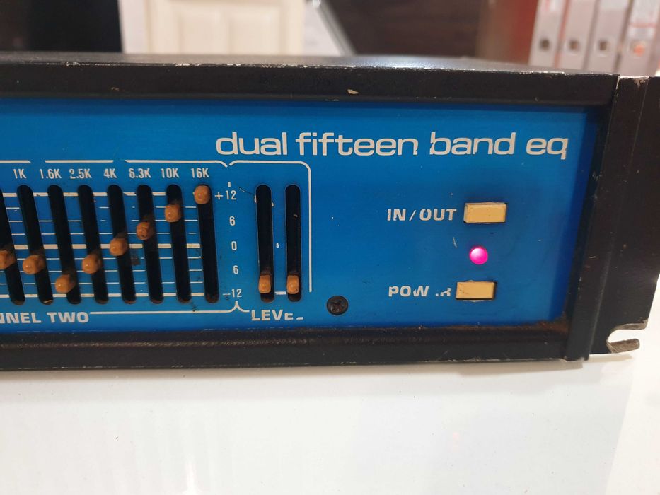 MXR Dual fifteen band eq-графичен еквалайзер
