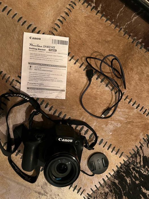 Canon PowerShot SX60 HS – 65x zoom, като DSLR, много запазен