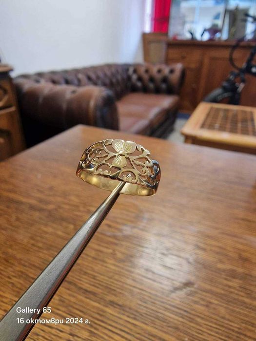 ‼️ А️журен Дамски Златен Пръстен ‼️ - Заложна къща Галерия 65