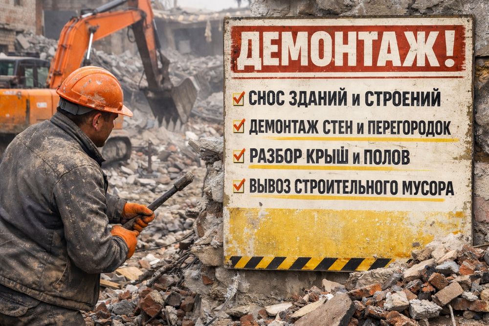 Демонтажные работы