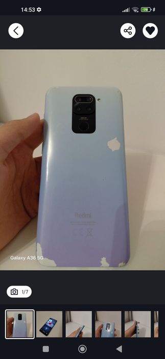 Xiaomi Redmi Note 9  4/64 ГБ (NFC)