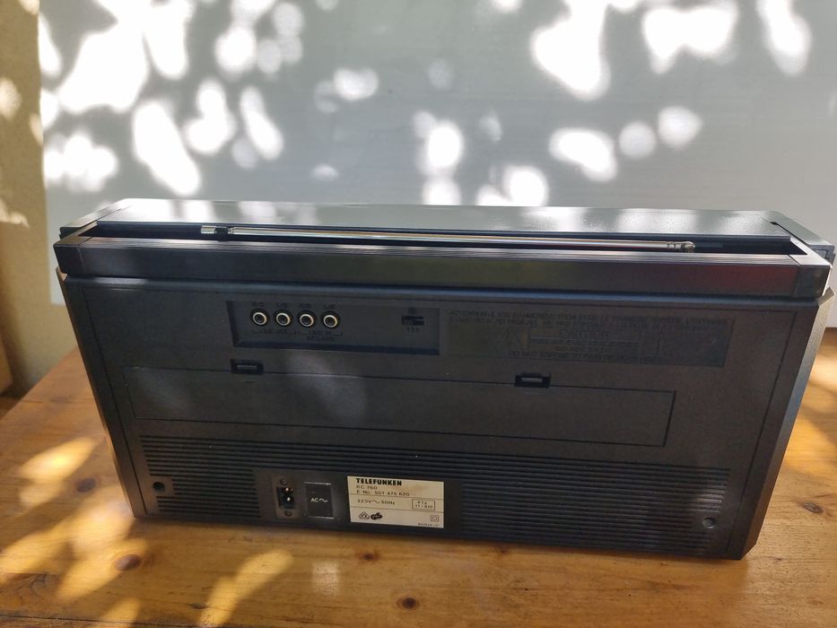 Vand radiocasetofon Telefunken