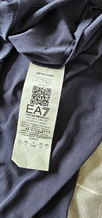 Тениска emporio armani