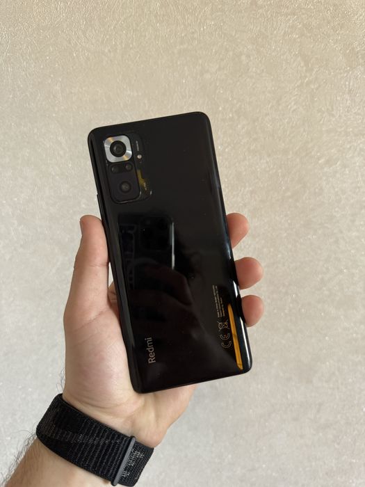 Redmi note 10 pro 8/256 черного цвета