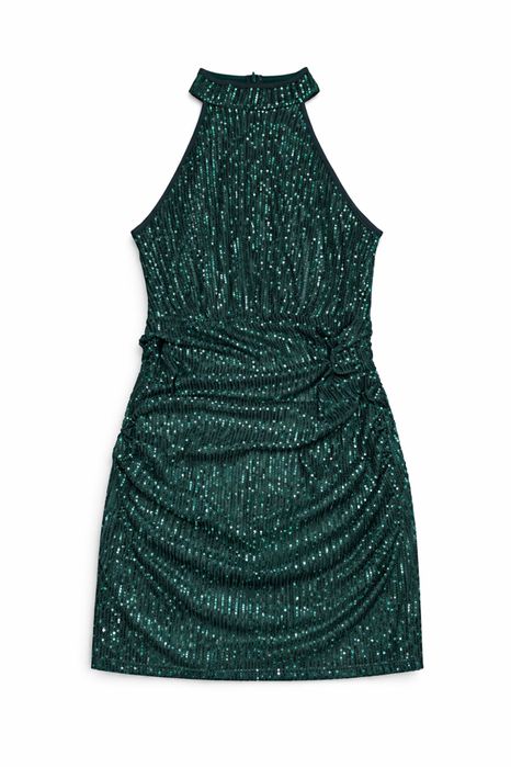 Невероятное платье в пайетках