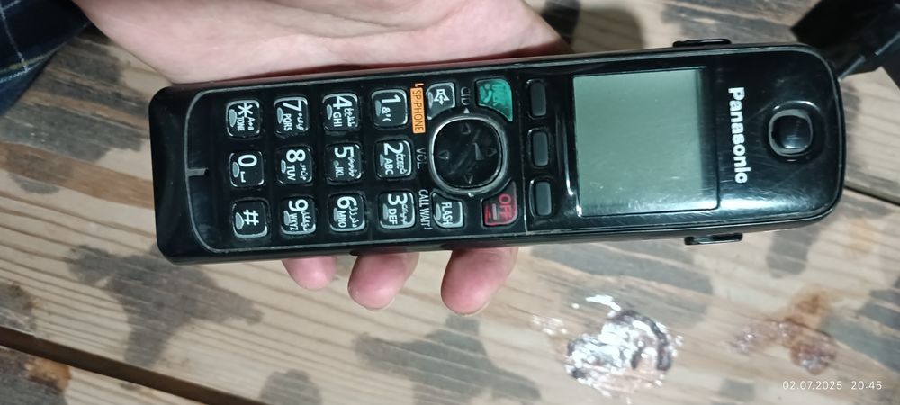 Panasonic KX-TG3811BX (Made in Malaysia) — полный комплект, 1 штука, б