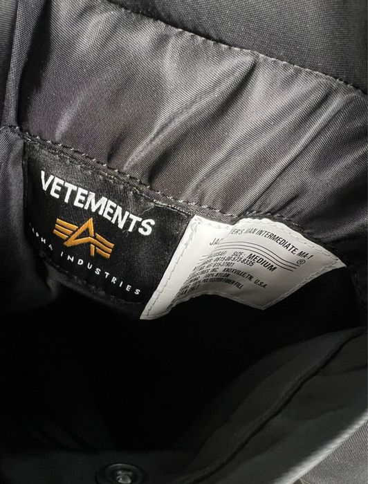 Vetements racing bomber